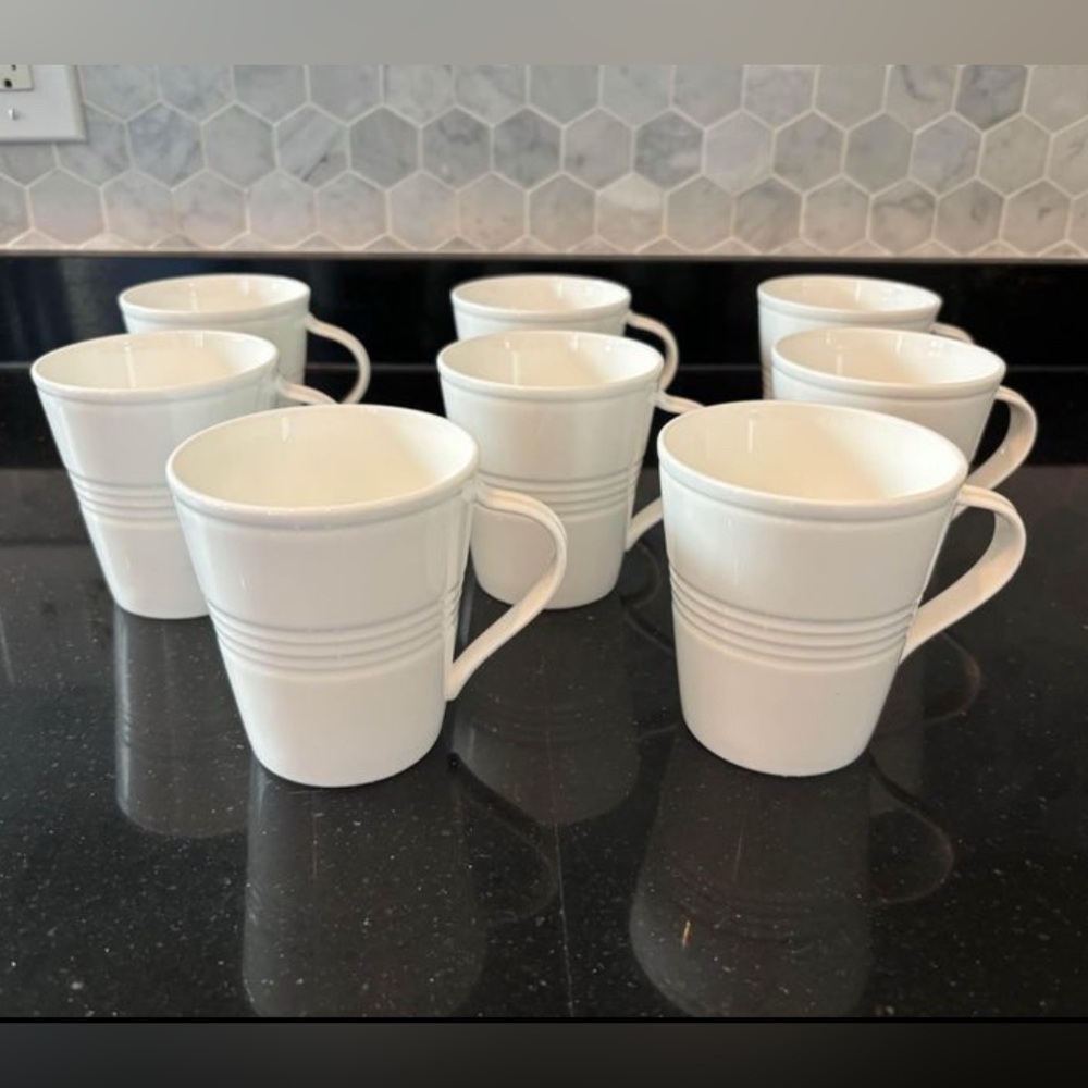 Set of 8 Lenox Tin Can Alley Mugs